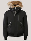 Dixon Nordic Tech Down Natural Fur Bomber Jacket Black - MACKAGE - BALAAN 2