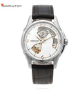 Men's Jazzmaster Open Heart Watch Brown - HAMILTON - BALAAN 4