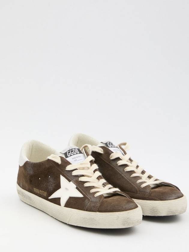 Superstar Suede Low-Top Sneakers Brown - GOLDEN GOOSE - BALAAN 3