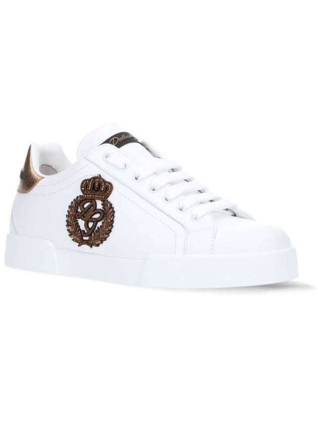 Portofino low-top sneakers white - DOLCE&GABBANA - BALAAN 3