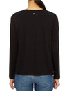 Calamai Print Long Sleeve T-shirt Black - MAX MARA - BALAAN 4