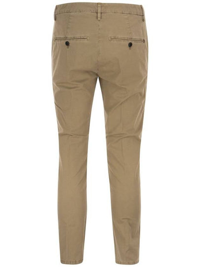 ALFREDO - Slim-fit cotton trousers - DONDUP - BALAAN 2