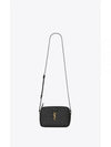 Lou Logo Quilting Cross Bag Black - SAINT LAURENT - BALAAN 2