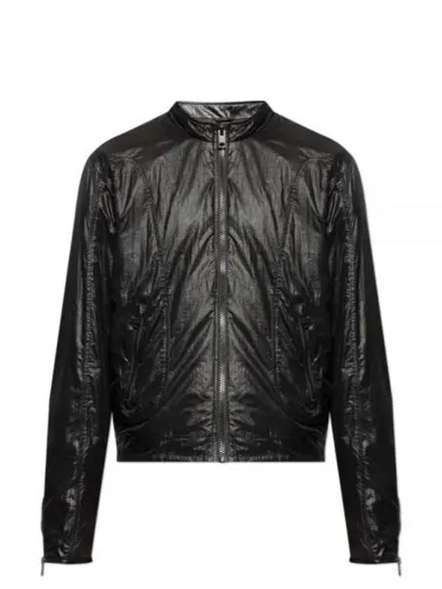 J Clay Shiny Ripstop Biker Jacket Black - DIESEL - BALAAN 2