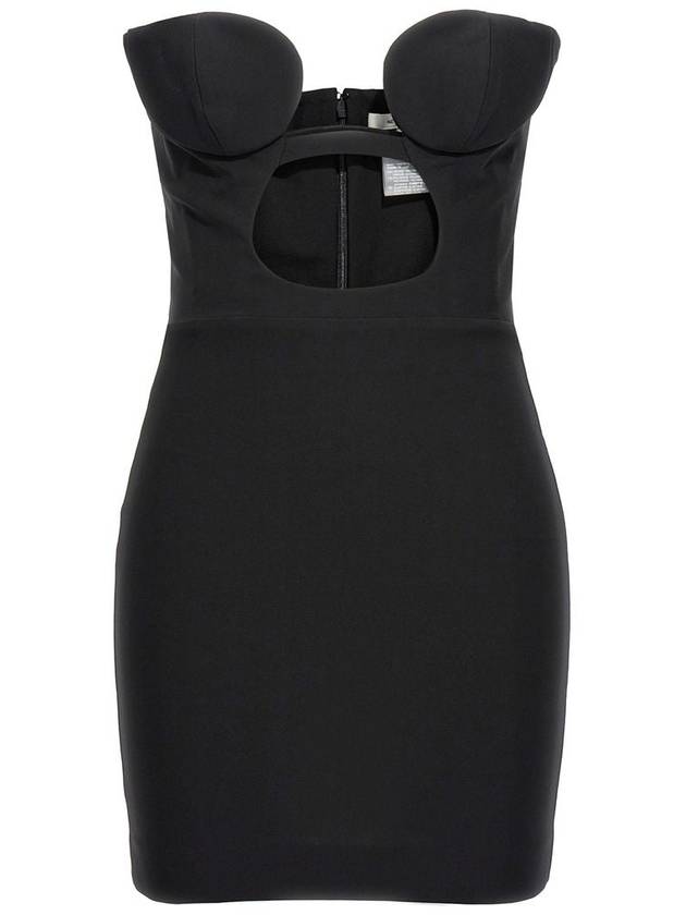 midi dress NDSS23DR117 BLACK - NENSI DOJAKA - BALAAN 2