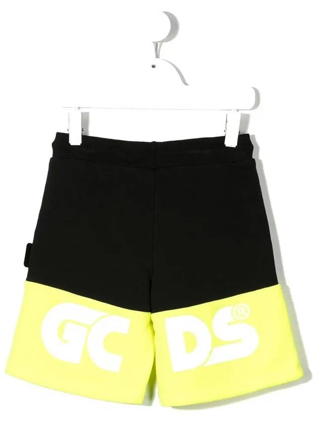 Kids Logo Print Track Pants Black 027610 110 - GCDS - BALAAN 3