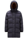 Alagon Alagon long padding navy - MONCLER - BALAAN 1