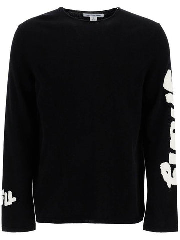 wool jacquard pul - COMME DES GARCONS - BALAAN 1