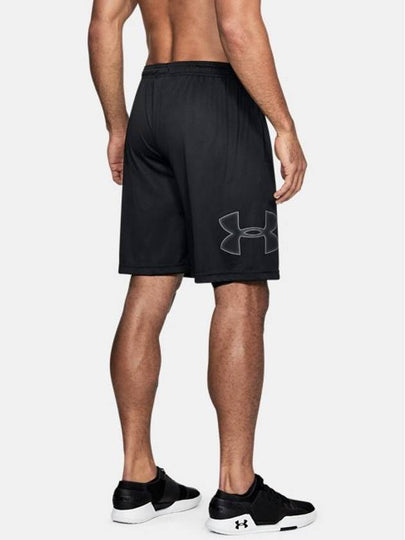 Men's Tech Graphic Loose Fit Shorts Black - UNDER ARMOUR - BALAAN 2