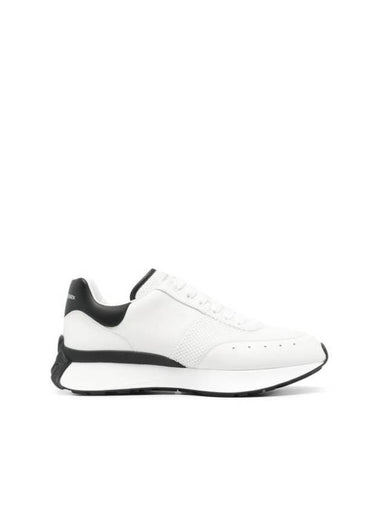 24FW Sneakers 796138 WIDNQ 9089 WHITE BLACK - ALEXANDER MCQUEEN - BALAAN 1