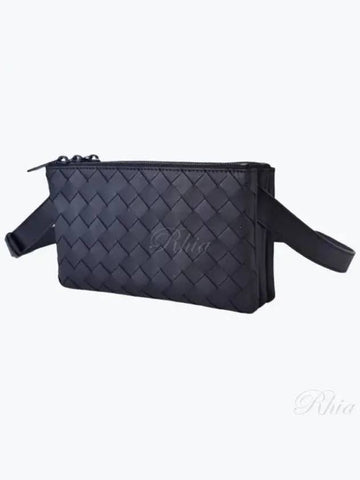 Intrecciato Trio Mini Clutch Crossbody Bag 609692 - BOTTEGA VENETA - BALAAN 1