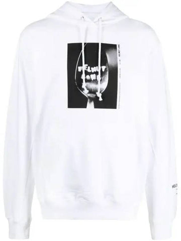 Photo Logo Hoodie Black - HELMUT LANG - BALAAN 1