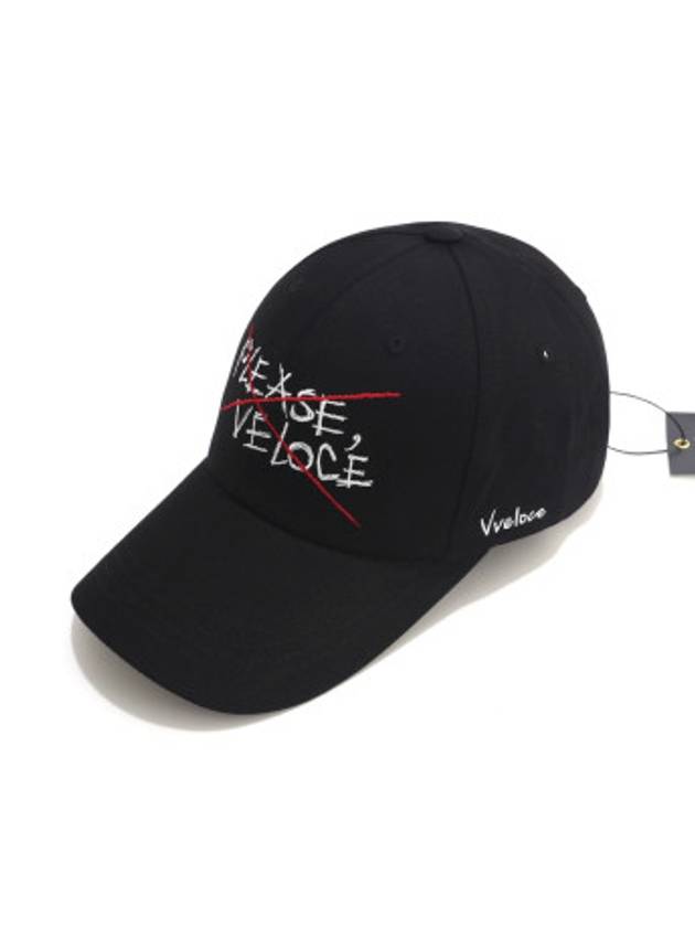 'PX' ball cap hard fit black - VVELOCE - BALAAN 2