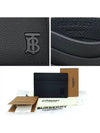 Logo Leather Card Wallet Black - BURBERRY - BALAAN 6