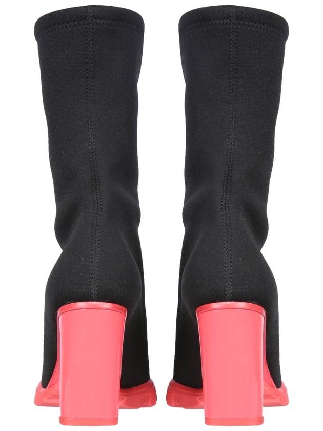 Slim Tread Middle Boots Black - ALEXANDER MCQUEEN - BALAAN 4