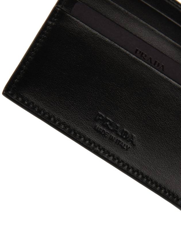 2MO513 qme F002 logo leather half wallet - PRADA - BALAAN 3