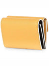 Saffiano Leather Trifold Half Wallet Yellow - MARNI - BALAAN 4