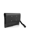 Signature Stitch Hand Strap Long Wallet Black - MAISON MARGIELA - BALAAN 4