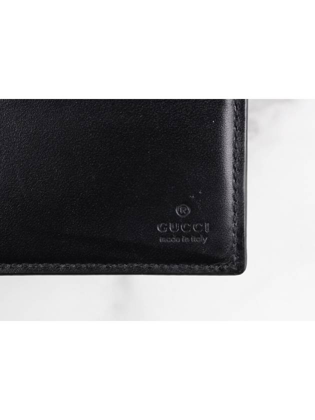 Snake bifold wallet black - GUCCI - BALAAN 9