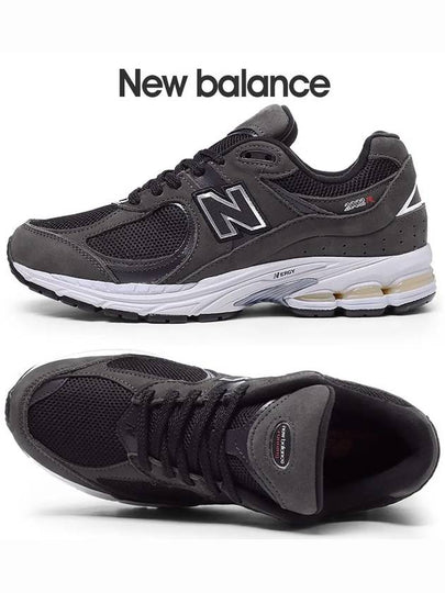 2002R OG Low Top Sneakers Dark Grey - NEW BALANCE - BALAAN 2