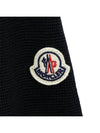 Padded wool cardigan black - MONCLER - BALAAN 9