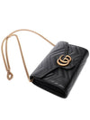 GG Marmont Matelasse Mini Crossbody Bag Black - GUCCI - BALAAN 6