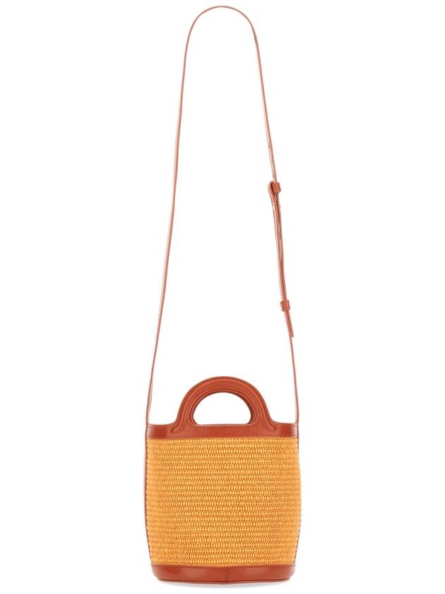 Tropicalia Small Bucket Bag Orange - MARNI - BALAAN 3