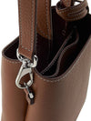 Micro Leather Mini Tote Bag Brown - TOD'S - BALAAN 9