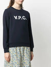 VPC Logo Sweatshirt Navy - A.P.C. - BALAAN 4