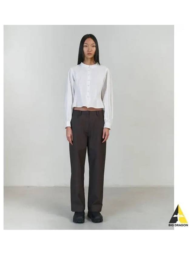 AMOMENTO WORK PANTS BROWN - ANDTHEOTHER - BALAAN 1