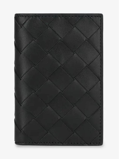 Intrecciato Card Wallet Black - BOTTEGA VENETA - BALAAN 2