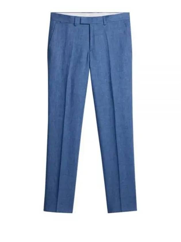 Grant Super Linen Straight Pants Chambray Blue - J.LINDEBERG - BALAAN 2