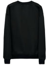 Max Crew Neck Double Face Jersey Sweatshirt Black - MACKAGE - BALAAN 3