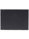 Intrecciato Half Zip Clutch Bag Grey - BOTTEGA VENETA - BALAAN 3