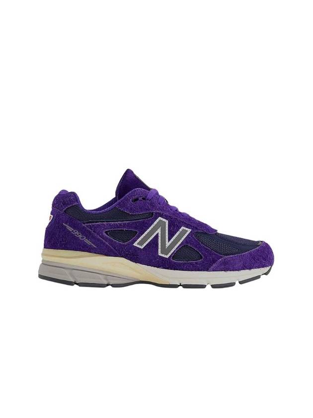 990v4 Made in USA Purple Suede - NEW BALANCE - BALAAN 1