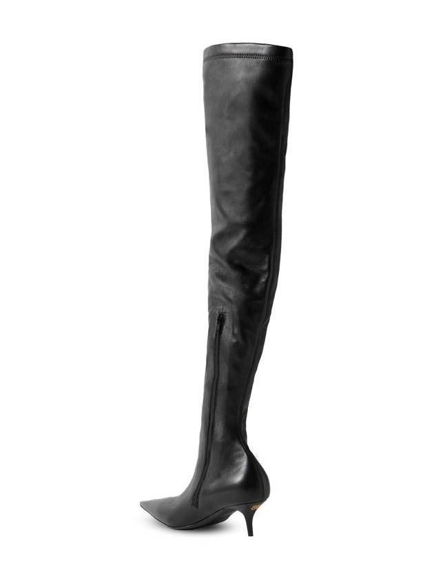 Avenue Nappa Leather Long Boots Black - BALENCIAGA - BALAAN 3