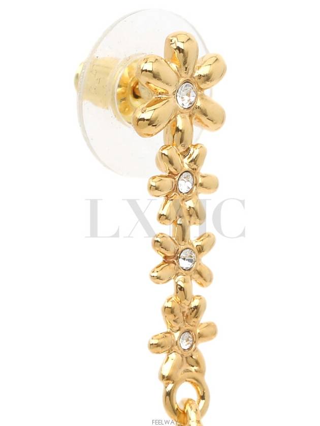 Flower CC logo camellia earrings - CHANEL - BALAAN 5