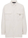 Pinwale Corduroy Shirt - PRADA - BALAAN 1