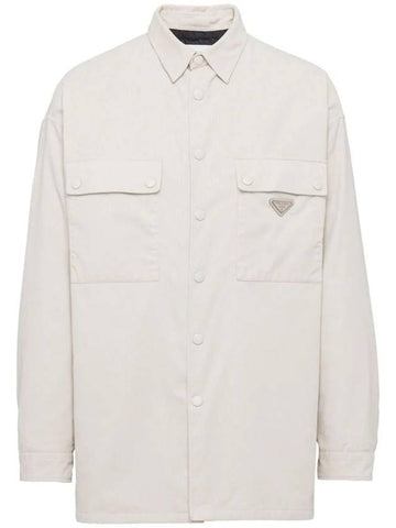 Pinwale Corduroy Shirt - PRADA - BALAAN 1