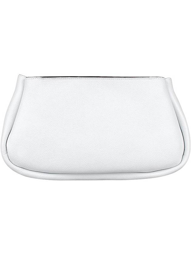 Calfskin Clutch Shoulder Bag White - CHLOE - BALAAN 6