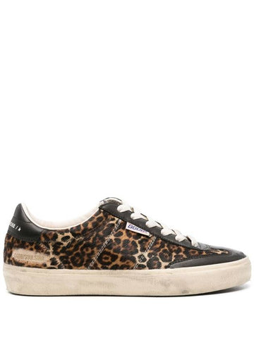 SOUL-STAR LEOPARD HORSY UPPER LEATHER HF TONGUE NAPPA TOE AND HEEL - GOLDEN GOOSE - BALAAN 1