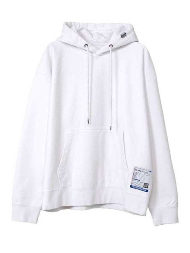 Hooded Sweatshirt I12HD501 WHITE - MAISON MIHARA YASUHIRO - BALAAN 1