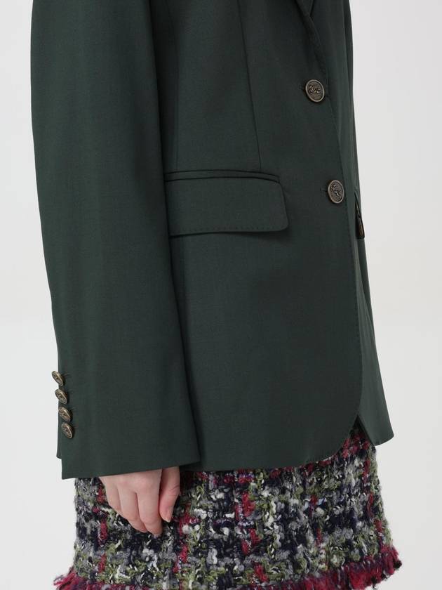 single breasted jacket green - ETRO - BALAAN 6