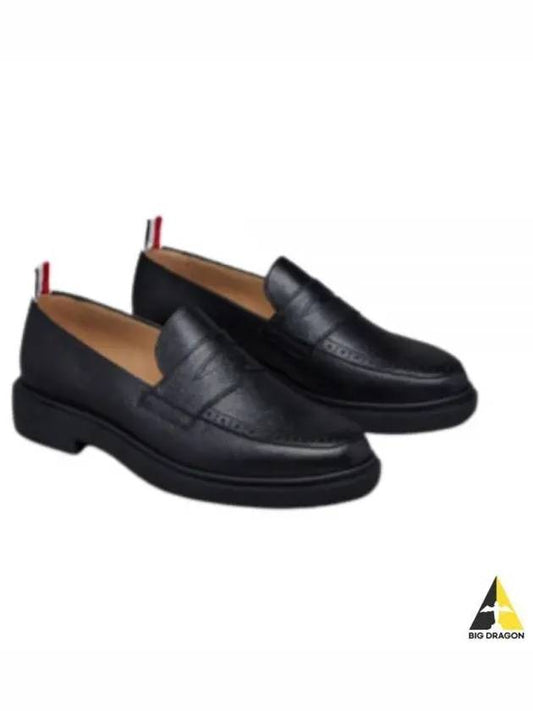 Lightweight Sole Penny Loafer Black - THOM BROWNE - BALAAN 2