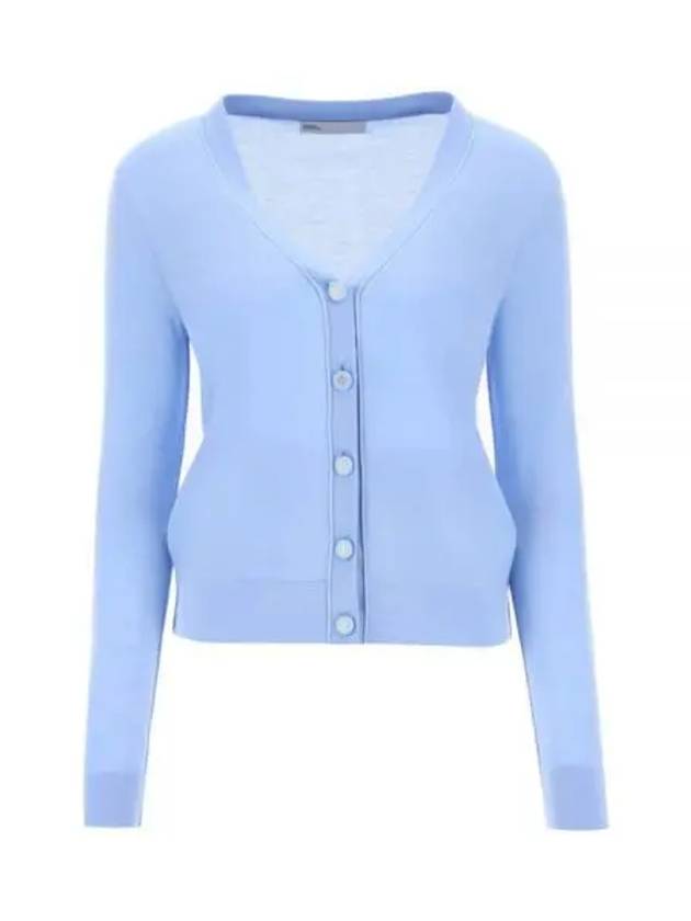 Simone Knit Cardigan Blue - TORY BURCH - BALAAN 2