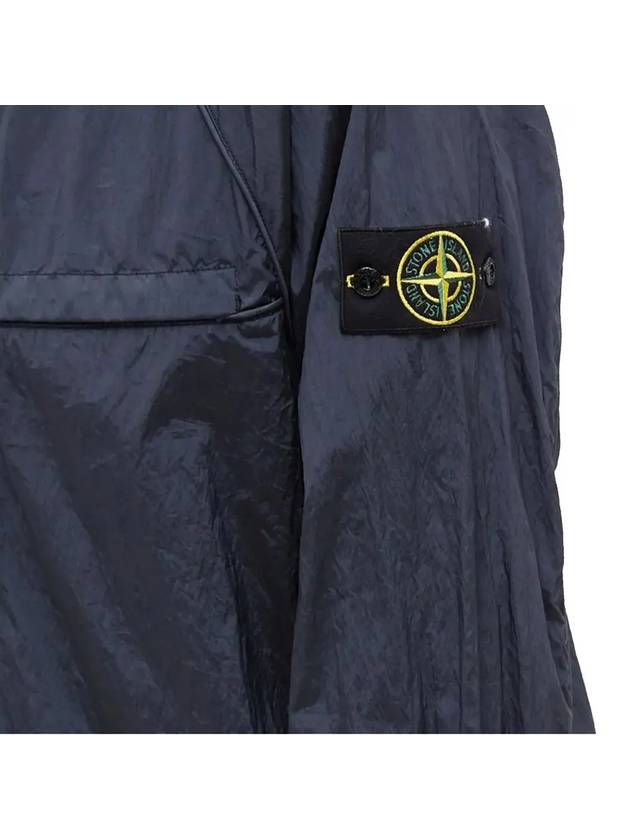 Men's Waffen Patch Metal Nylon Anorak Navy - STONE ISLAND - BALAAN 5