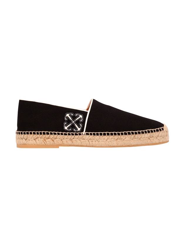 anglaette arrow embroidery espadrilles OMIB007S24FAB0011001 - OFF WHITE - BALAAN 2