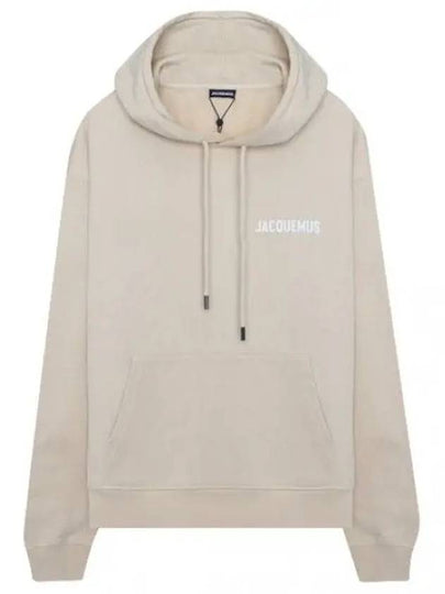 Le Logo Hoodie Beige - JACQUEMUS - BALAAN 2