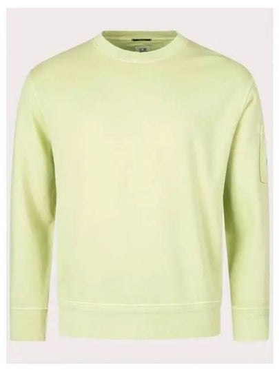 Cotton Diagonal Fleece Lens Sweatshirt Green - CP COMPANY - BALAAN 2