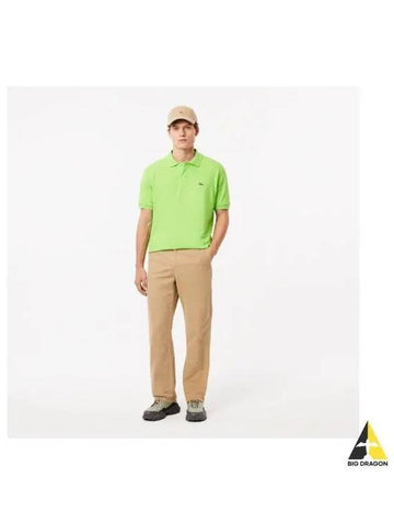 Men s Carpenter Pants Beige - LACOSTE - BALAAN 1